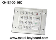 Prueba de explosión industrial 16 teclas teclado a prueba de intemperie USB o PS2 Interfaz