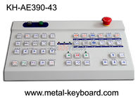 teclado de escritorio construido sólidamente llaves plásticas del viaje 43 de 1.5m m
